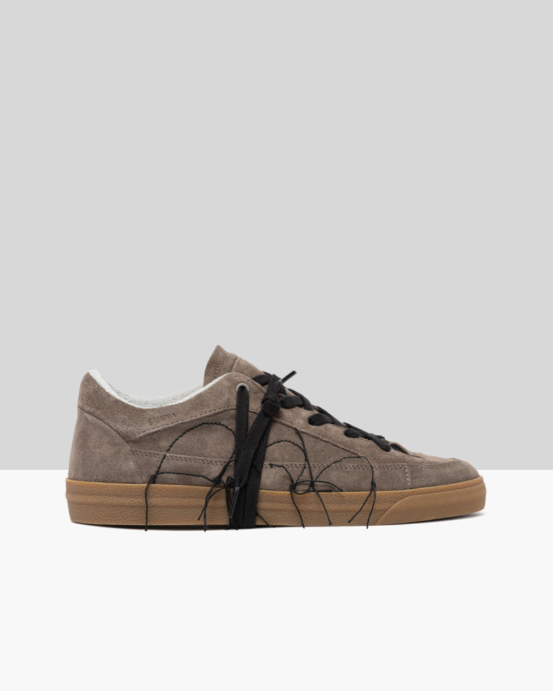 SANTHA LOVE CUT SUEDE TAUPE