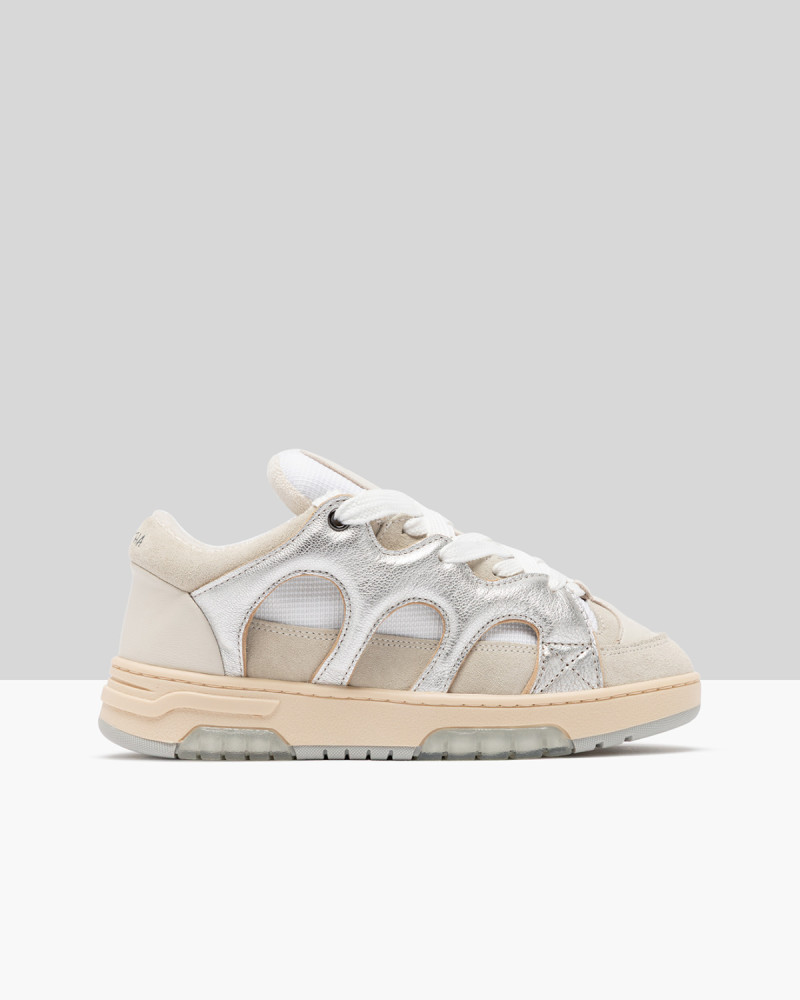 SANTHA MODEL 1 LAMINATED WHITE-SILVER