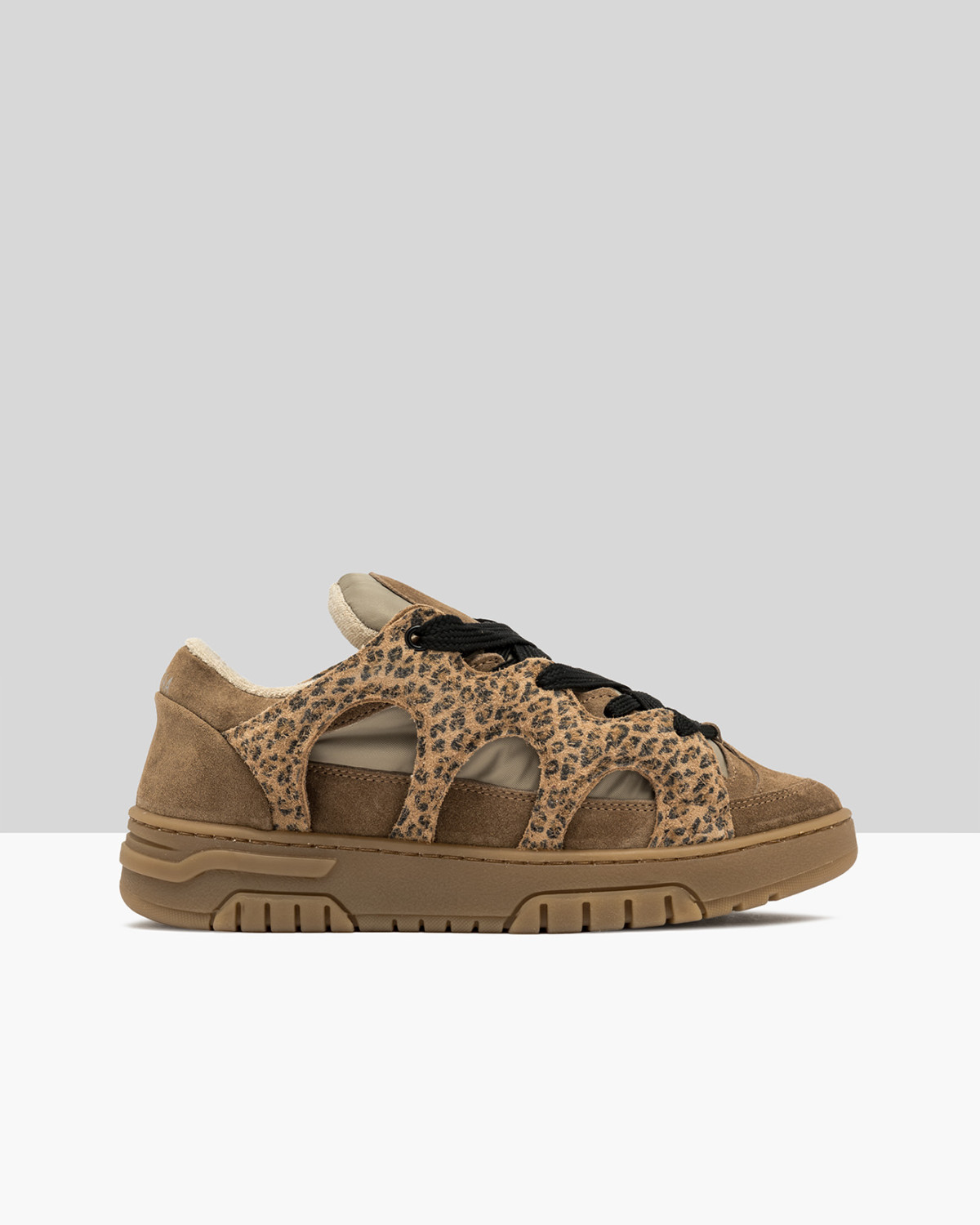 SANTHA: SANTHA MODEL 1 MACU BEIGE-LEOPARD