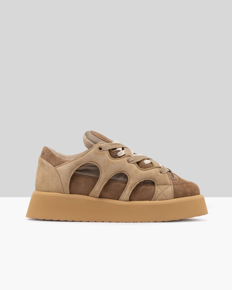 SANTHA MODEL 1 PLATFORM BEIGE-MUD 