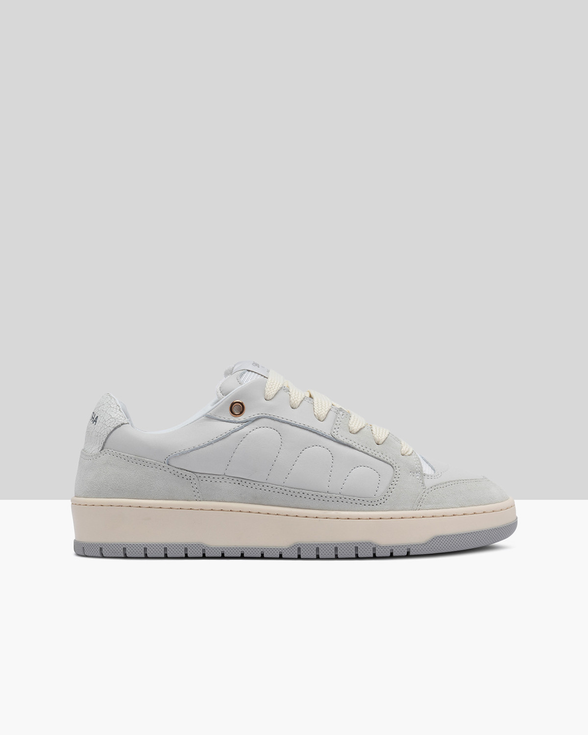 SANTHA: SANTHA MODEL 2 LEATHER WHITE 