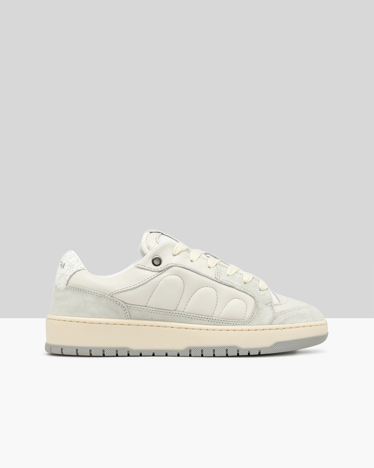SANTHA: SANTHA MODEL 2 LEATHER WHITE