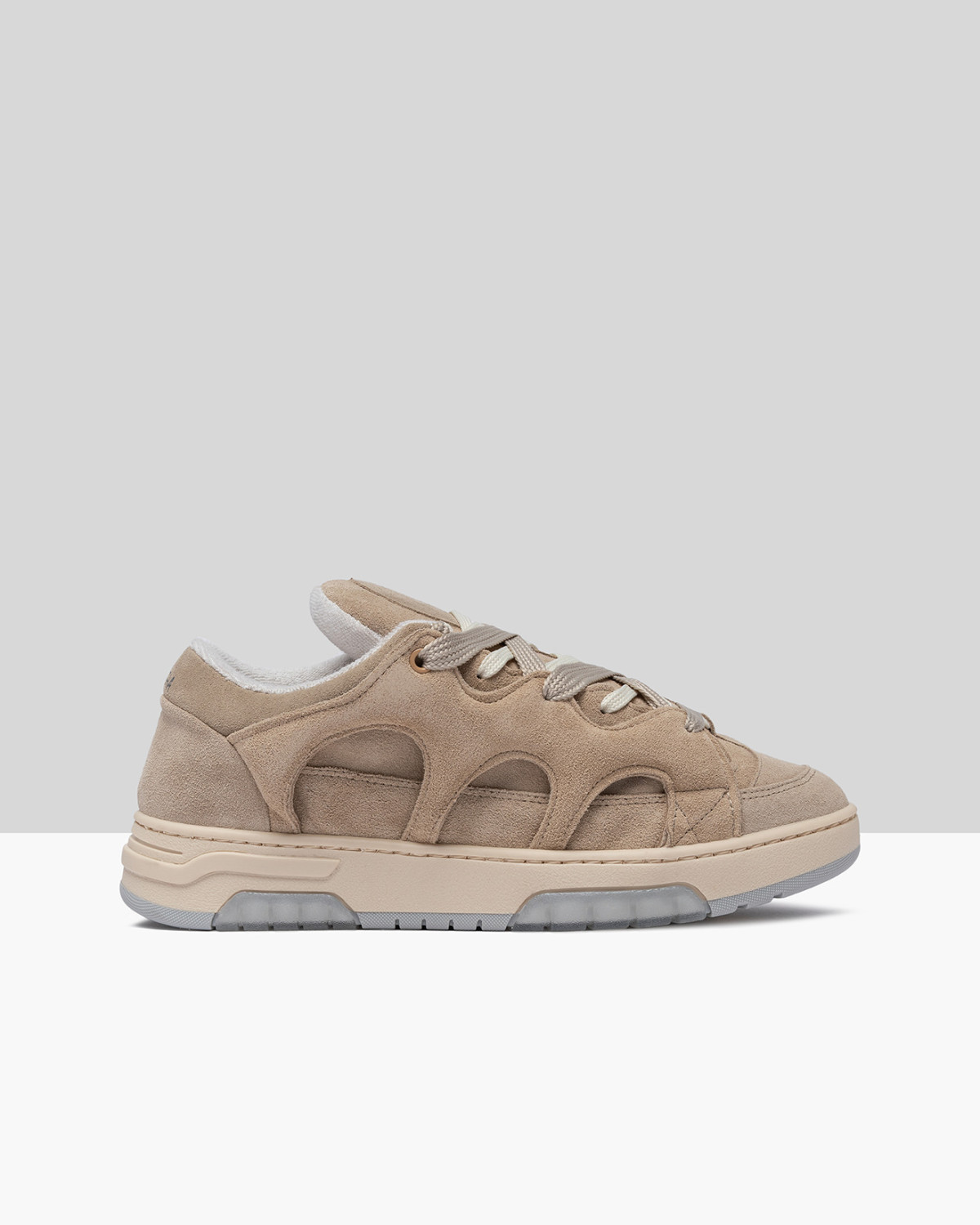 SANTHA: SANTHA MODEL 1 SUEDE LIGHT SAND