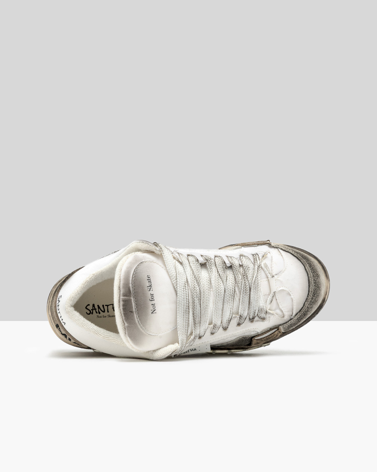 SANTHA: SANTHA 1 CUT DESTROYED WHITE                                                                        