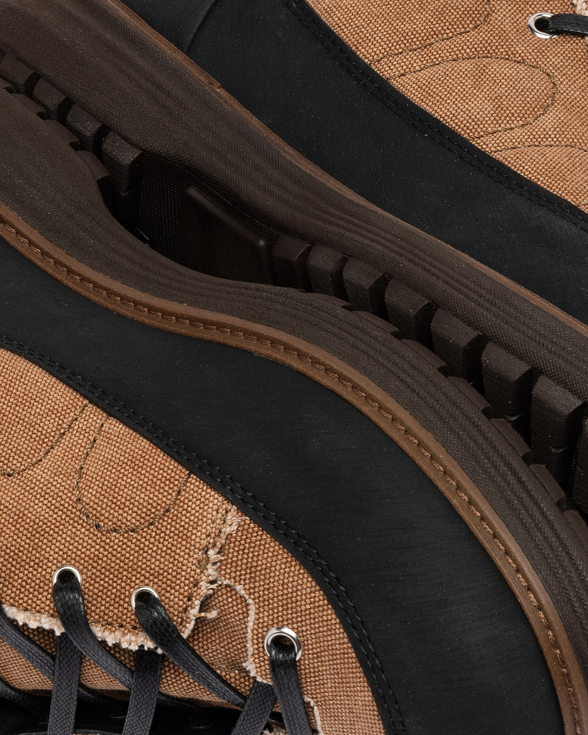 SANTHA: SANTHA DOLOMIA CANVAS CUOIO 