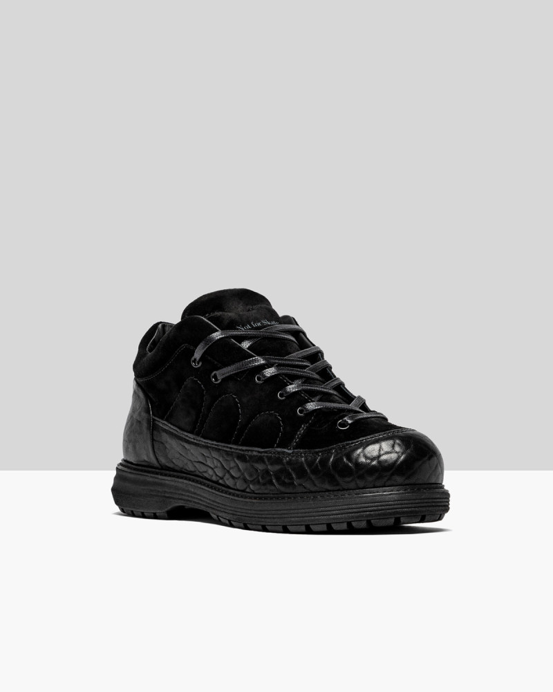 SANTHA DOLOMIA SUEDE TOTAL BLACK 