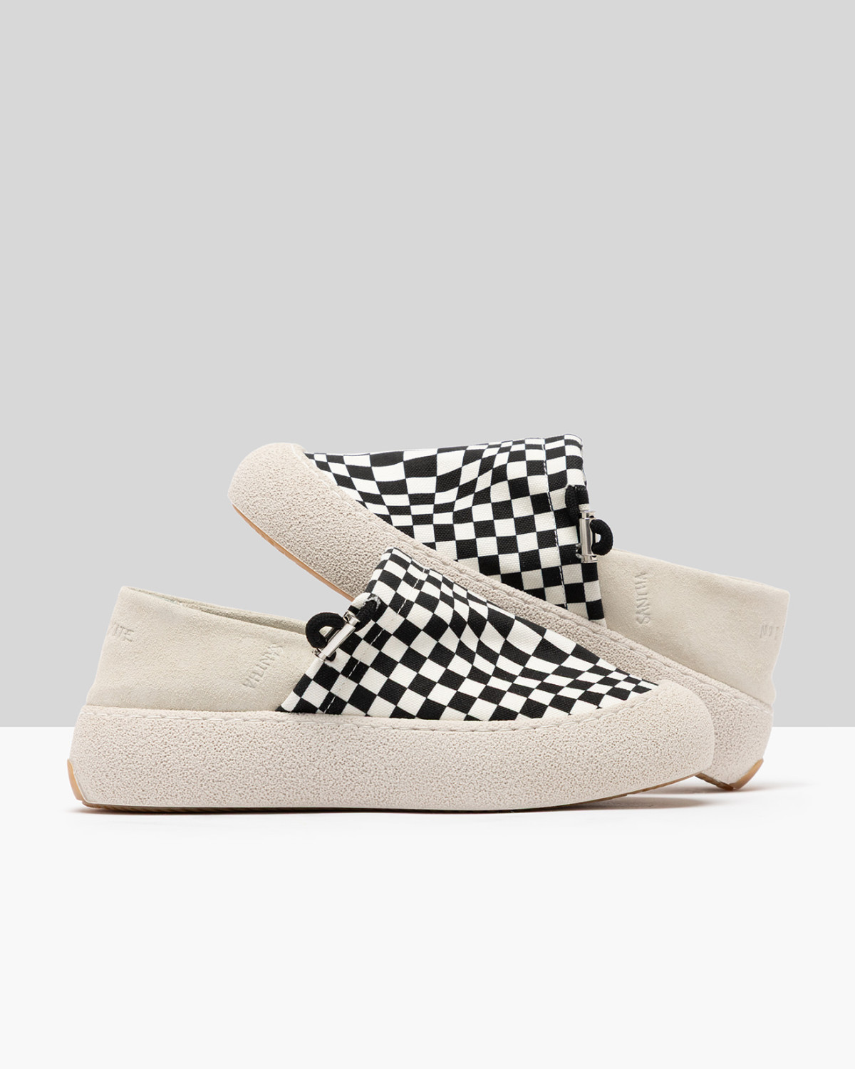 SANTHA: SANTHA IMSOUANE CANVAS CHECKBOARD