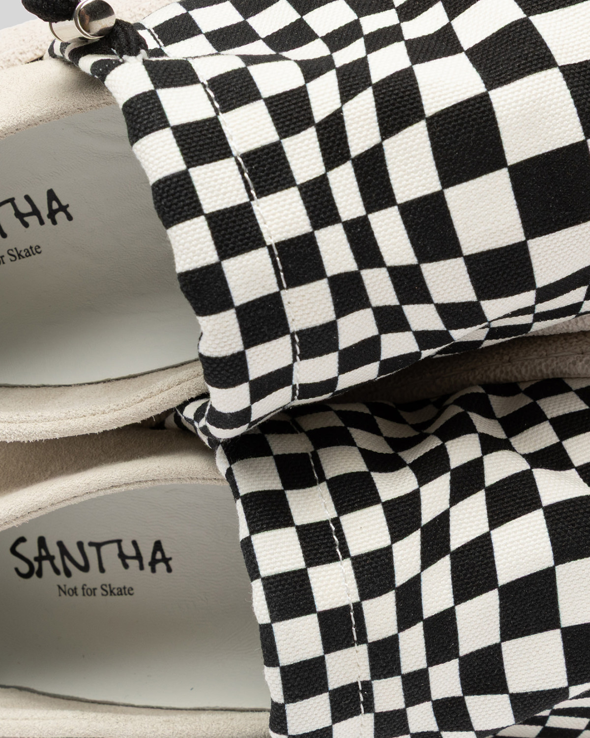 SANTHA: SANTHA IMSOUANE CANVAS CHECKBOARD