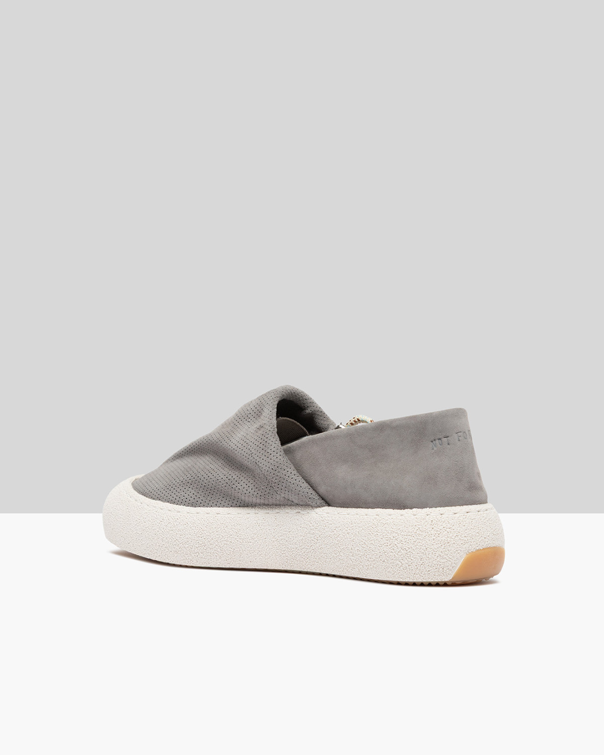 SANTHA: SANTHA IMSOUANE PERFORATED GREY