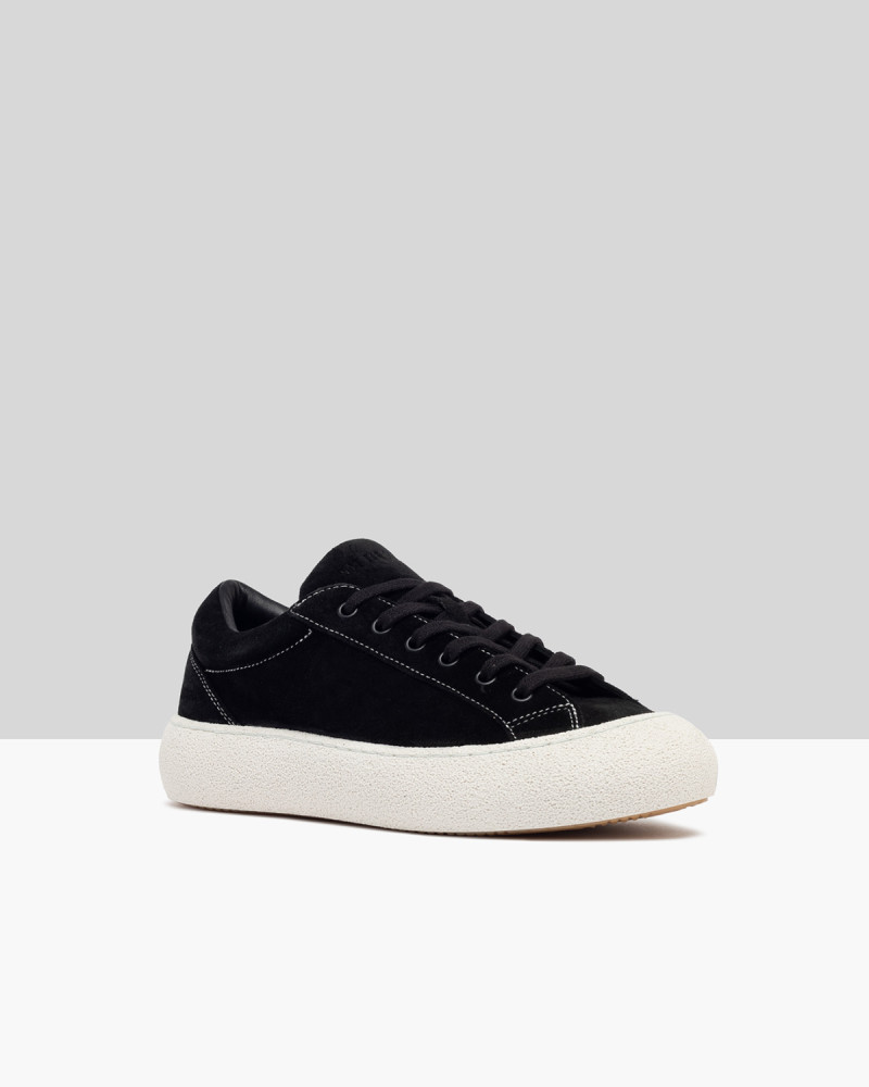 SANTHA KAOUKI SUEDE BLACK