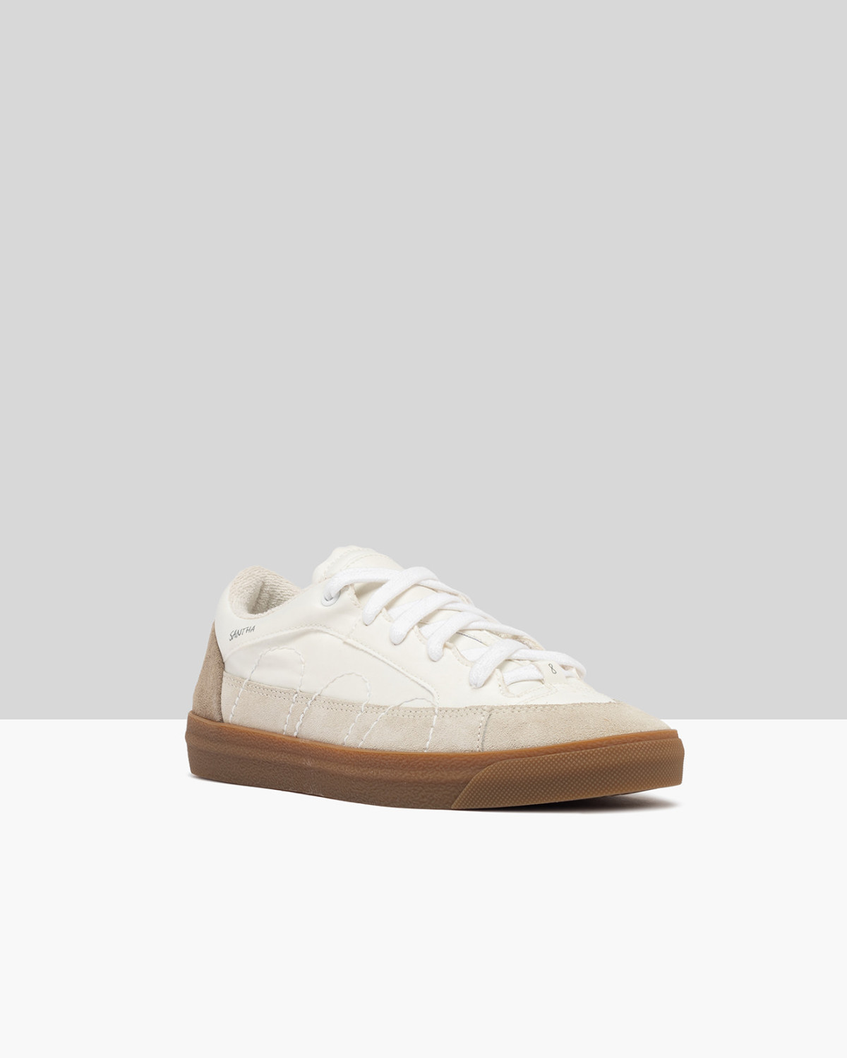 SANTHA: SANTHA LOVE CUT NYLON WHITE