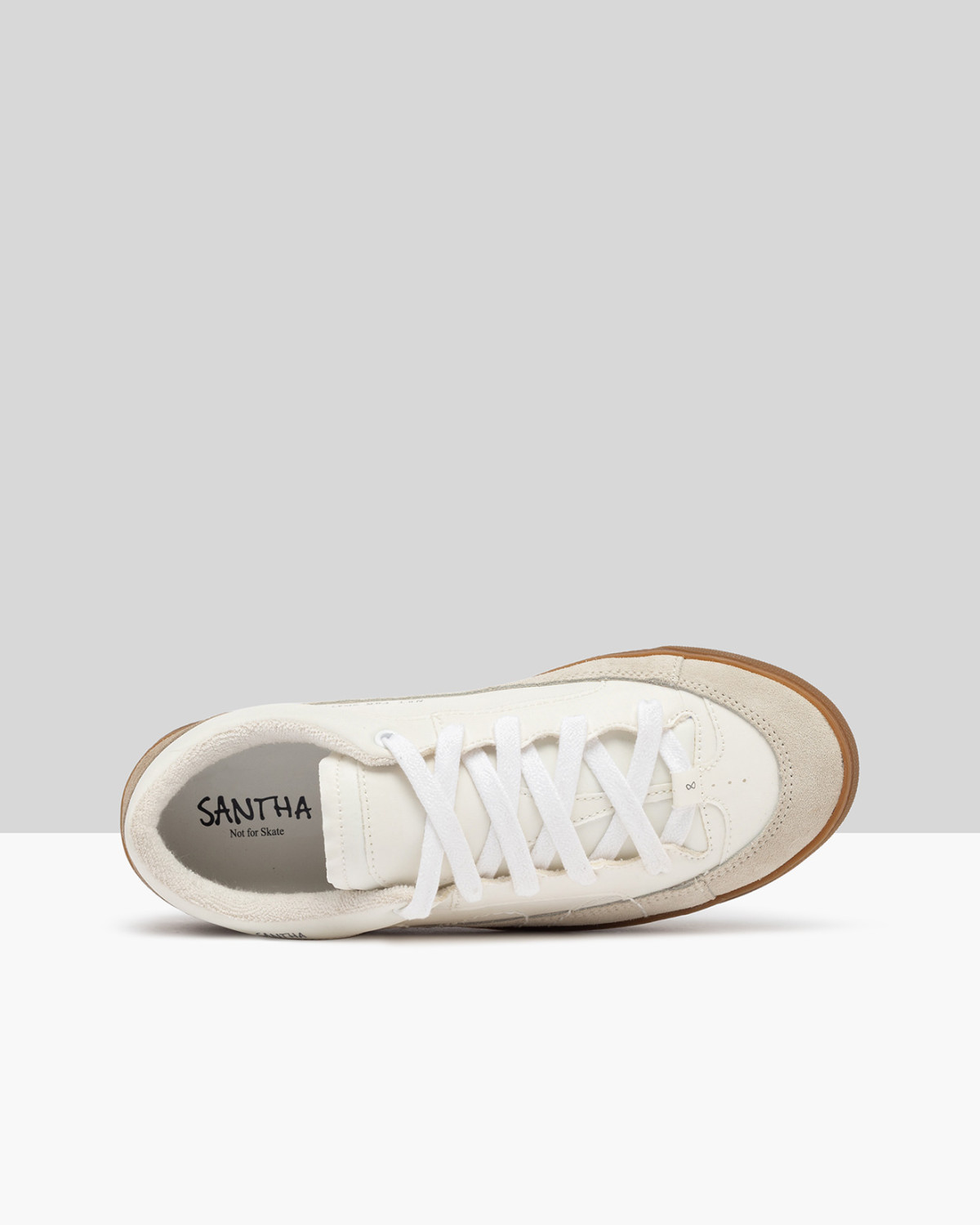 SANTHA: SANTHA LOVE CUT NYLON WHITE