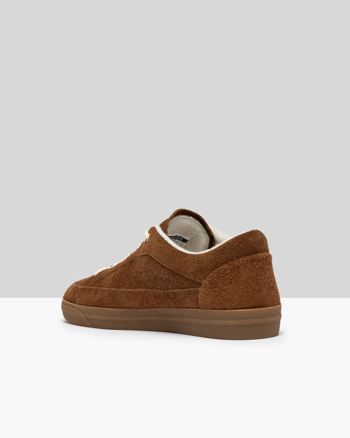 SANTHA: SANTHA LOVE CUT SUEDE CUOIO