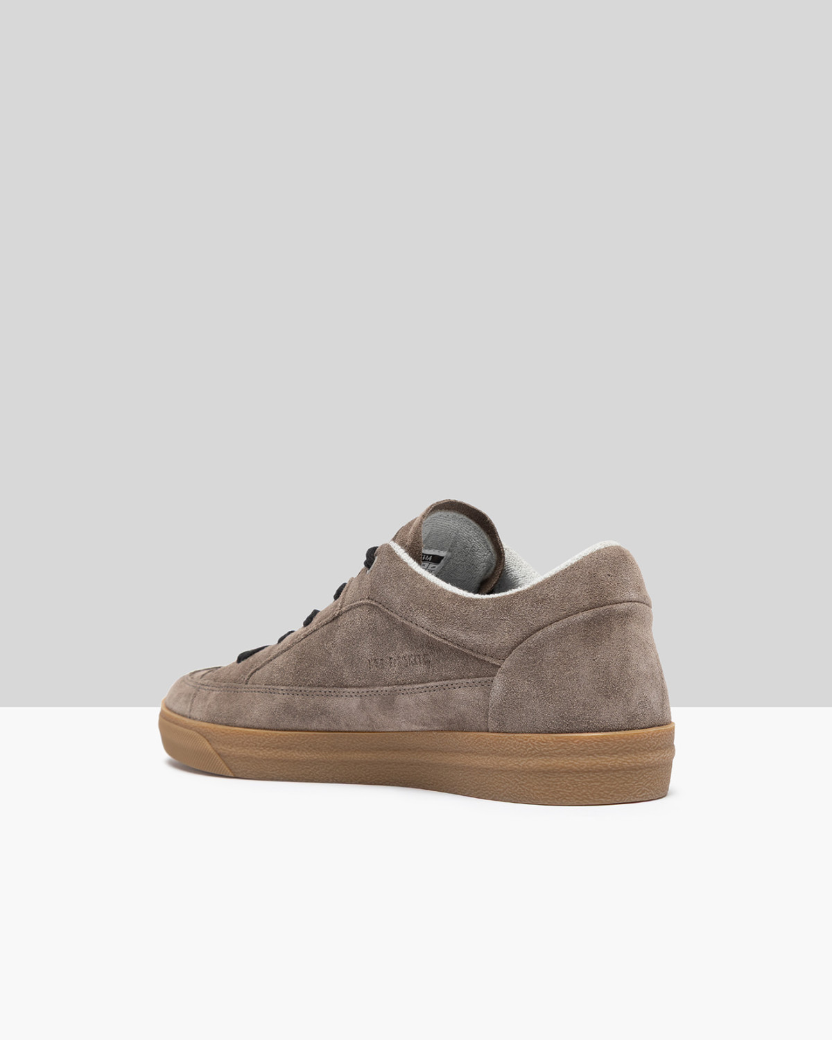 SANTHA: SANTHA LOVE CUT SUEDE TAUPE