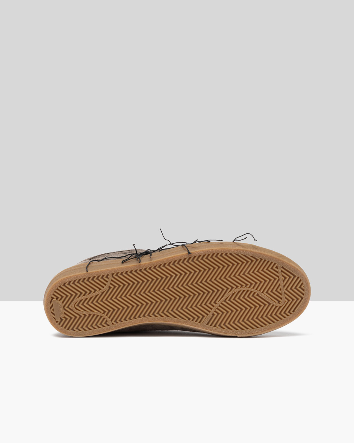 SANTHA: SANTHA LOVE CUT SUEDE TAUPE