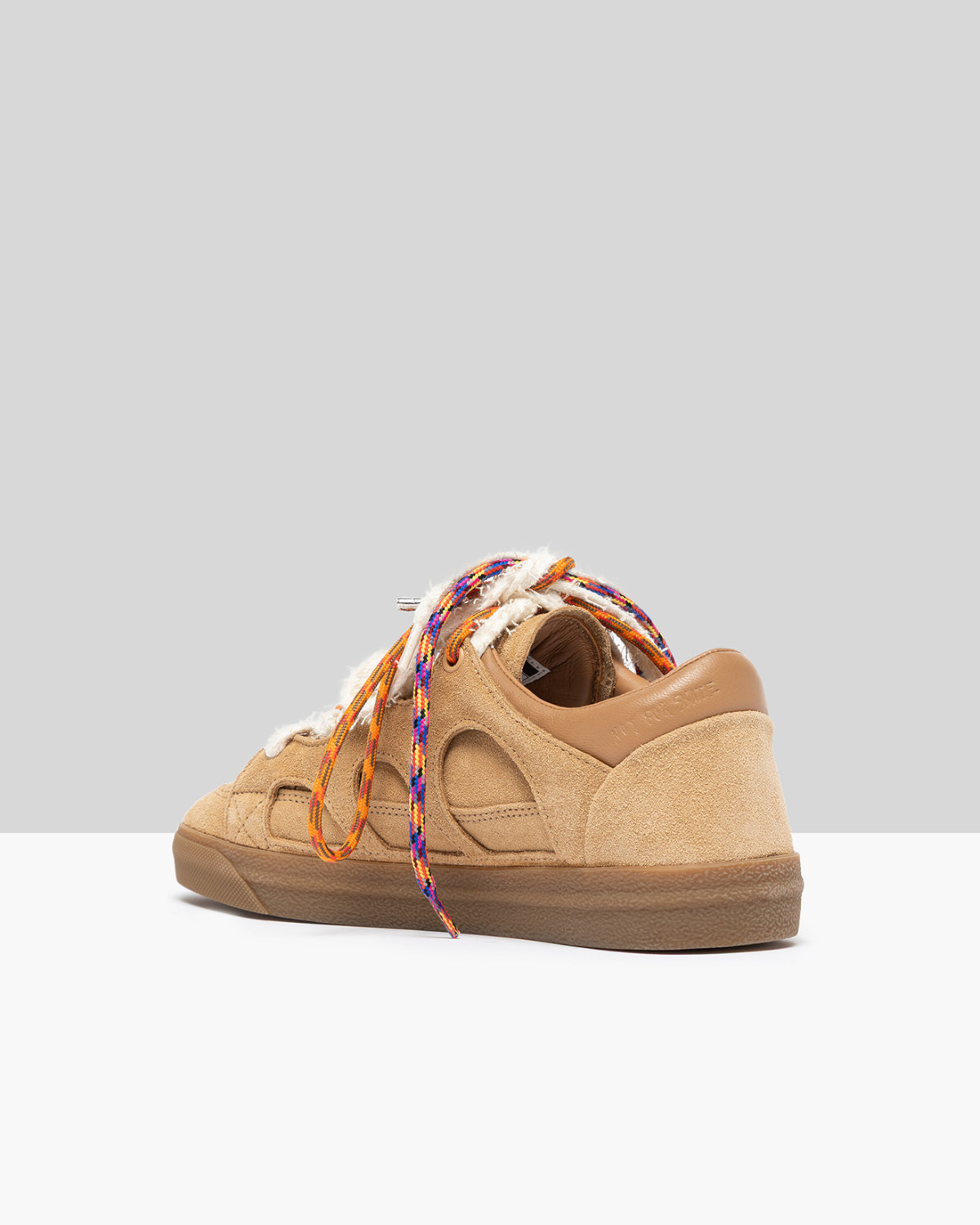 SANTHA: SANTHA LOVE PARK SUEDE AMBRA