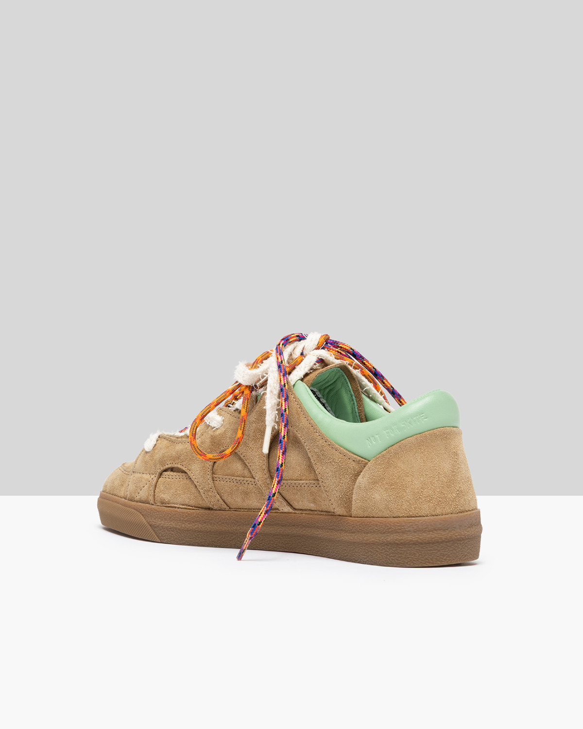 SANTHA: SANTHA LOVE PARK SUEDE CASTAGNA