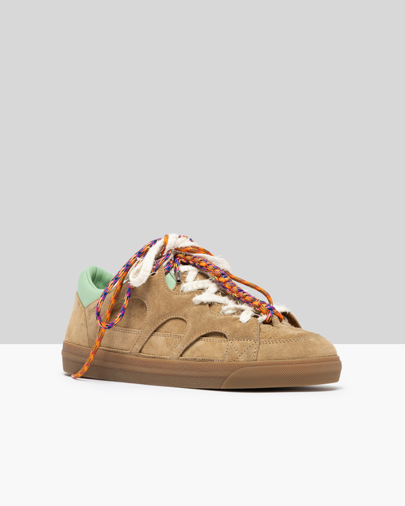 SANTHA LOVE PARK SUEDE CASTAGNA