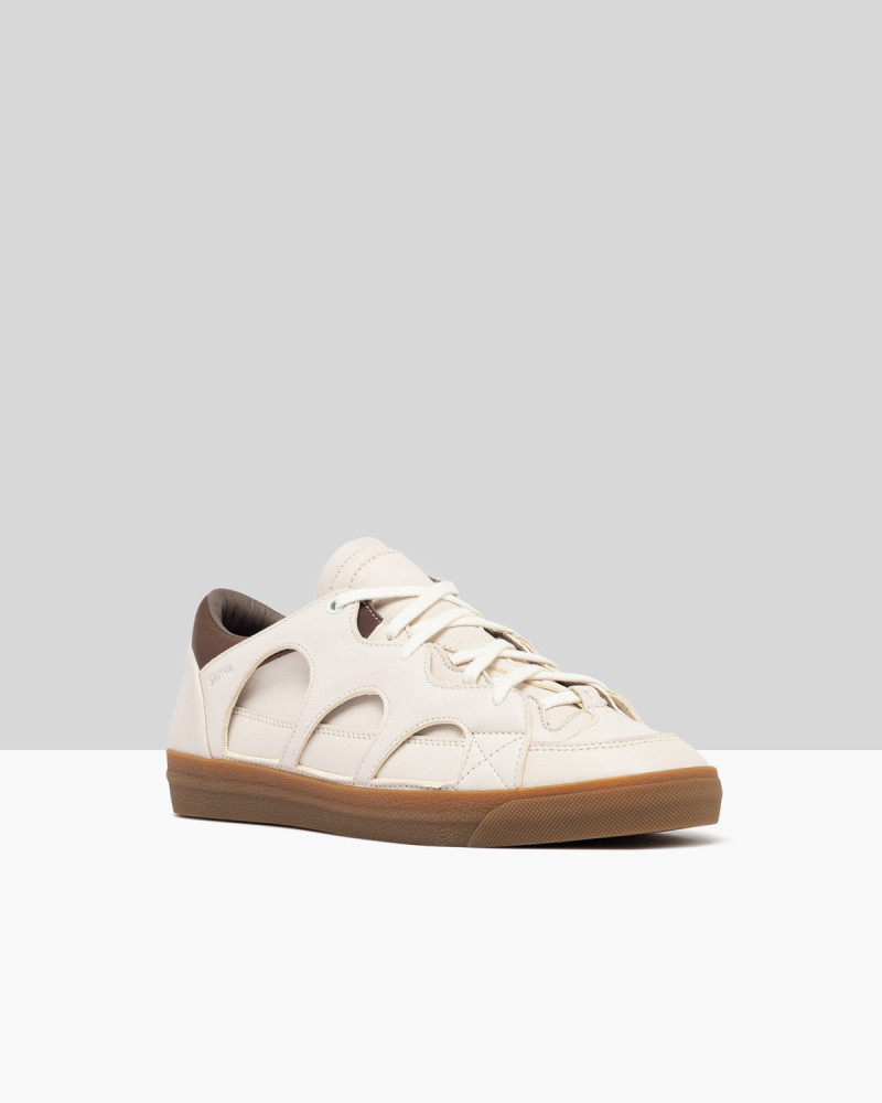SANTHA LOVE PARK TOTAL LEATHER IVORY