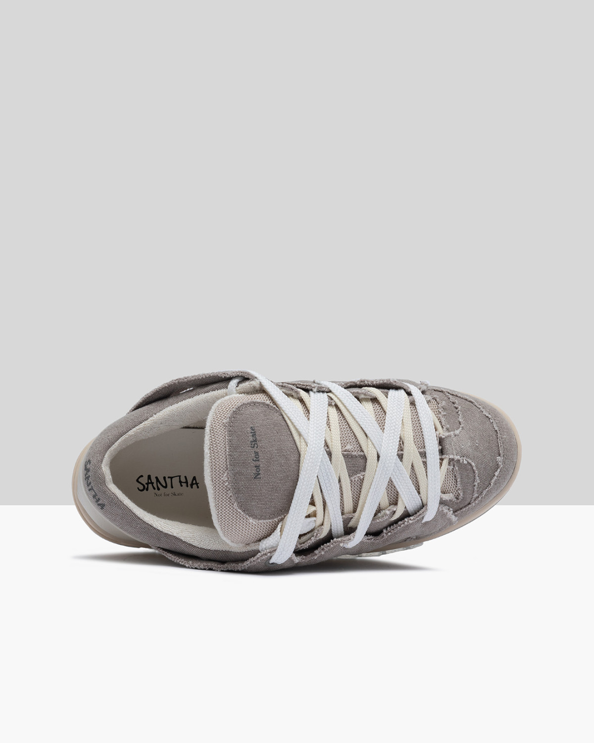 SANTHA: SANTHA MODEL 1 CANVAS TOTAL OFF-WHITE