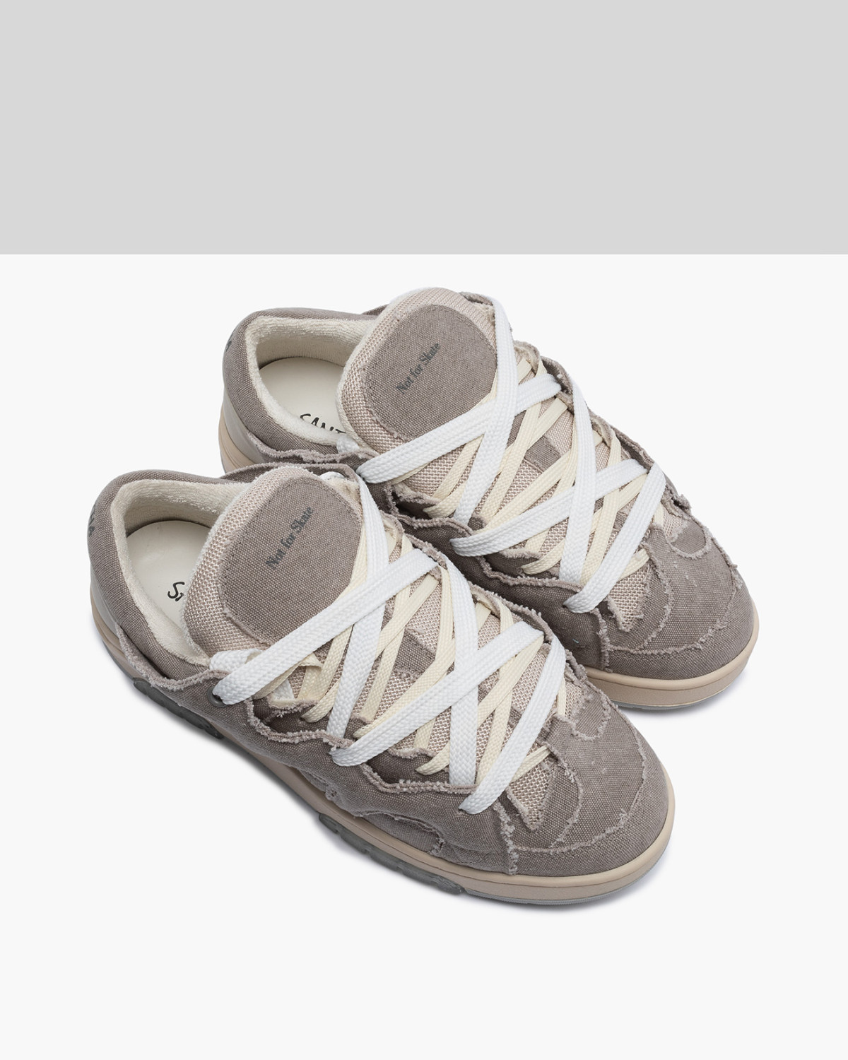 SANTHA: SANTHA MODEL 1 CANVAS TOTAL OFF-WHITE