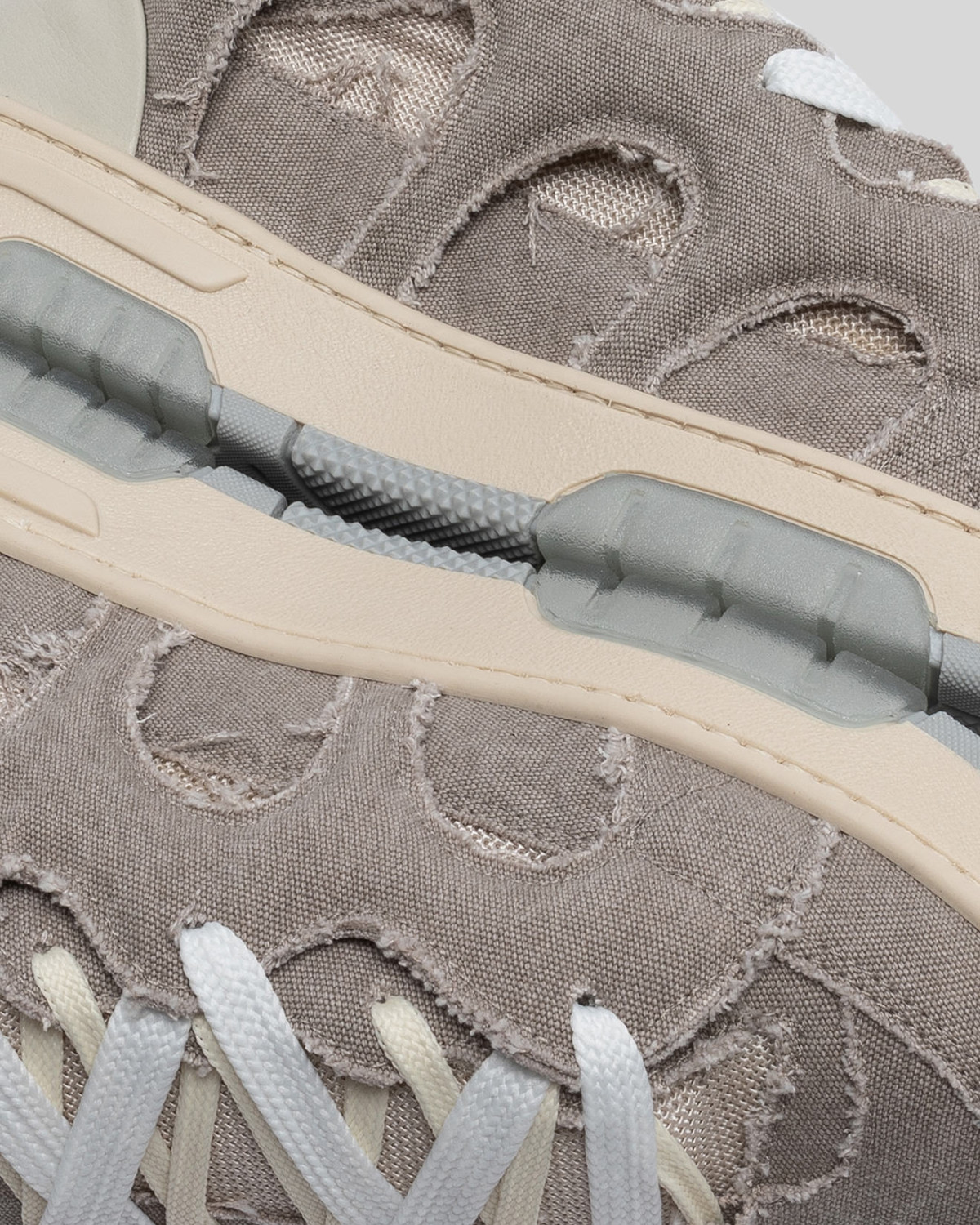 SANTHA: SANTHA MODEL 1 CANVAS TOTAL OFF-WHITE