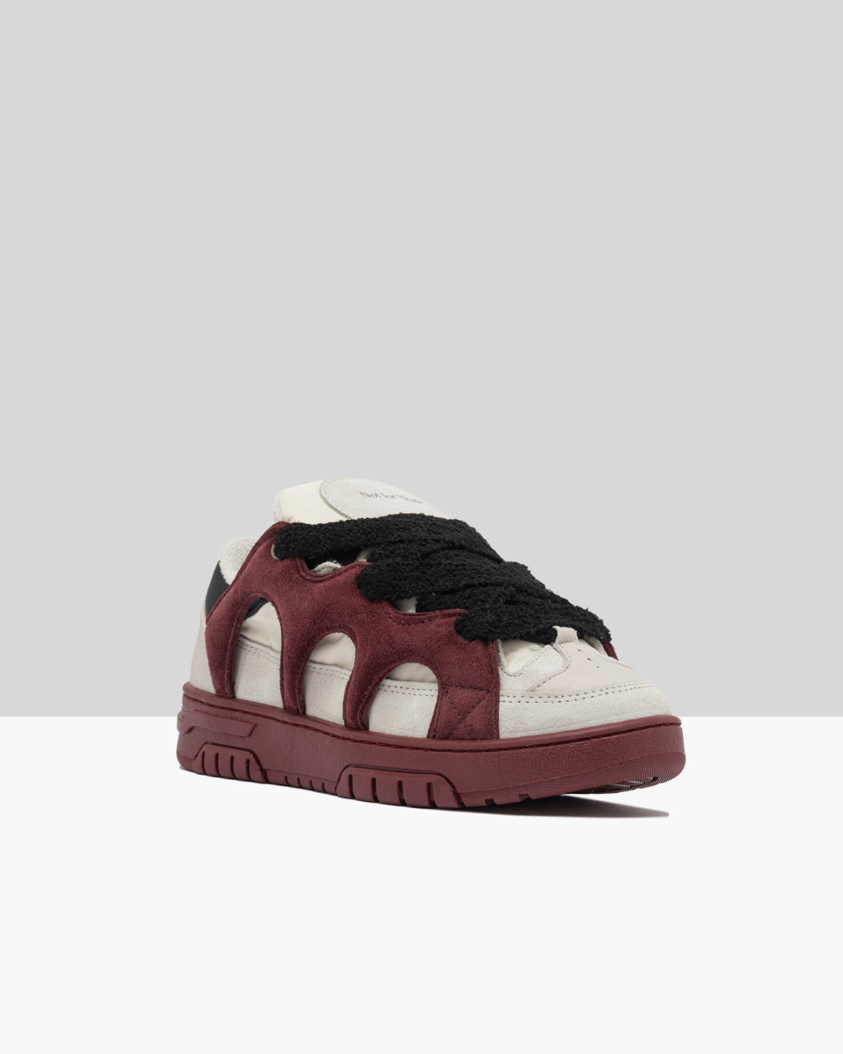SANTHA: SANTHA MODEL 1 CONTRAST BURGUNDY 