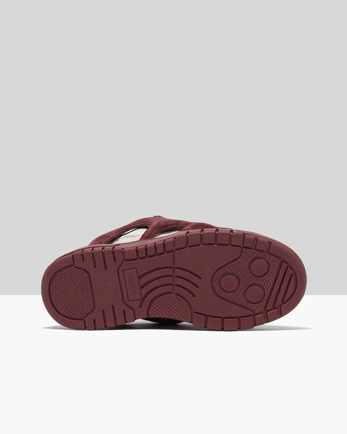 SANTHA: SANTHA MODEL 1 CONTRAST BURGUNDY 