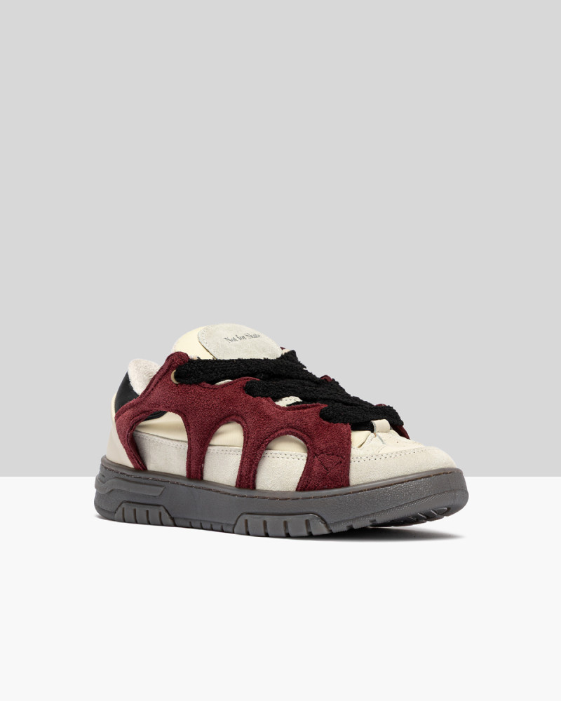 SANTHA MODEL 1 CONTRAST BURGUNDY 