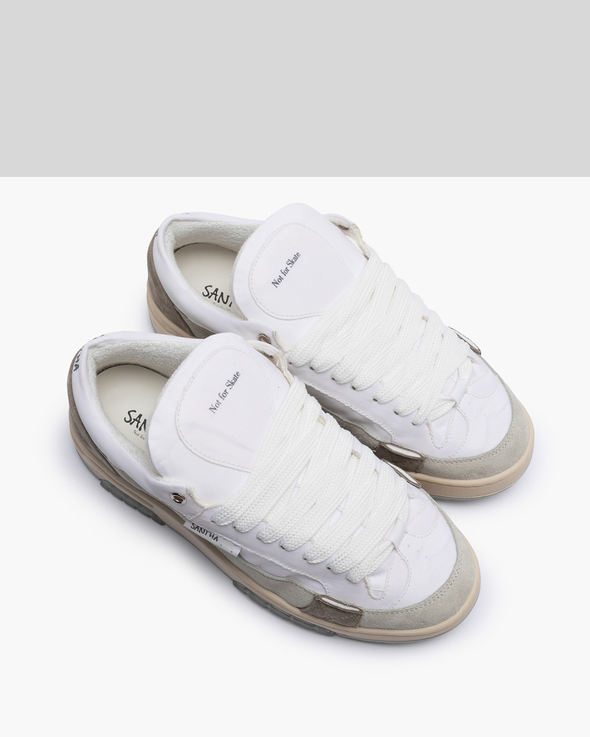SANTHA: SANTHA MODEL 1 CUT NYLON WHITE