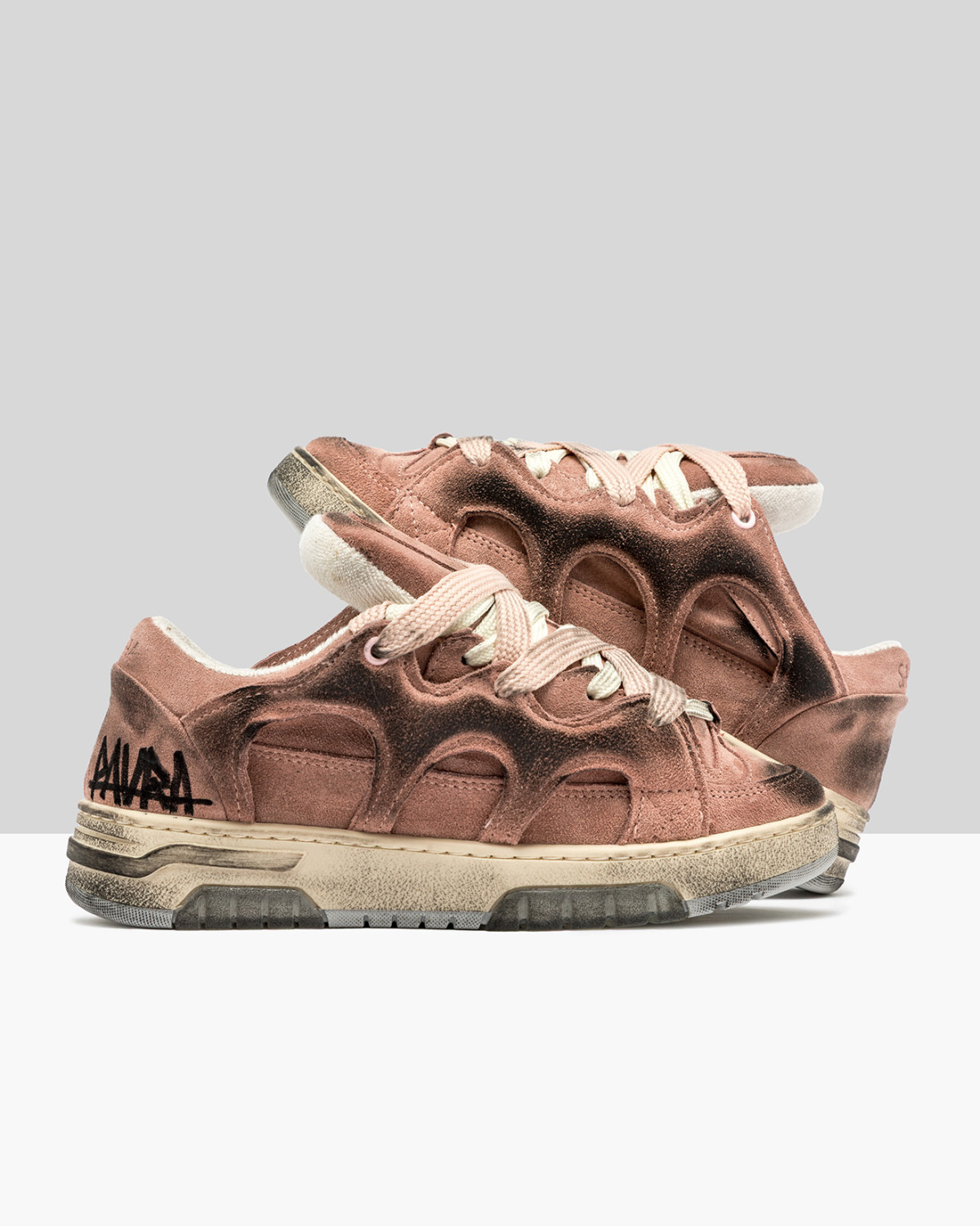 SANTHA: SANTHA MODEL 1 DESTROYED ANTIQUE-PINK