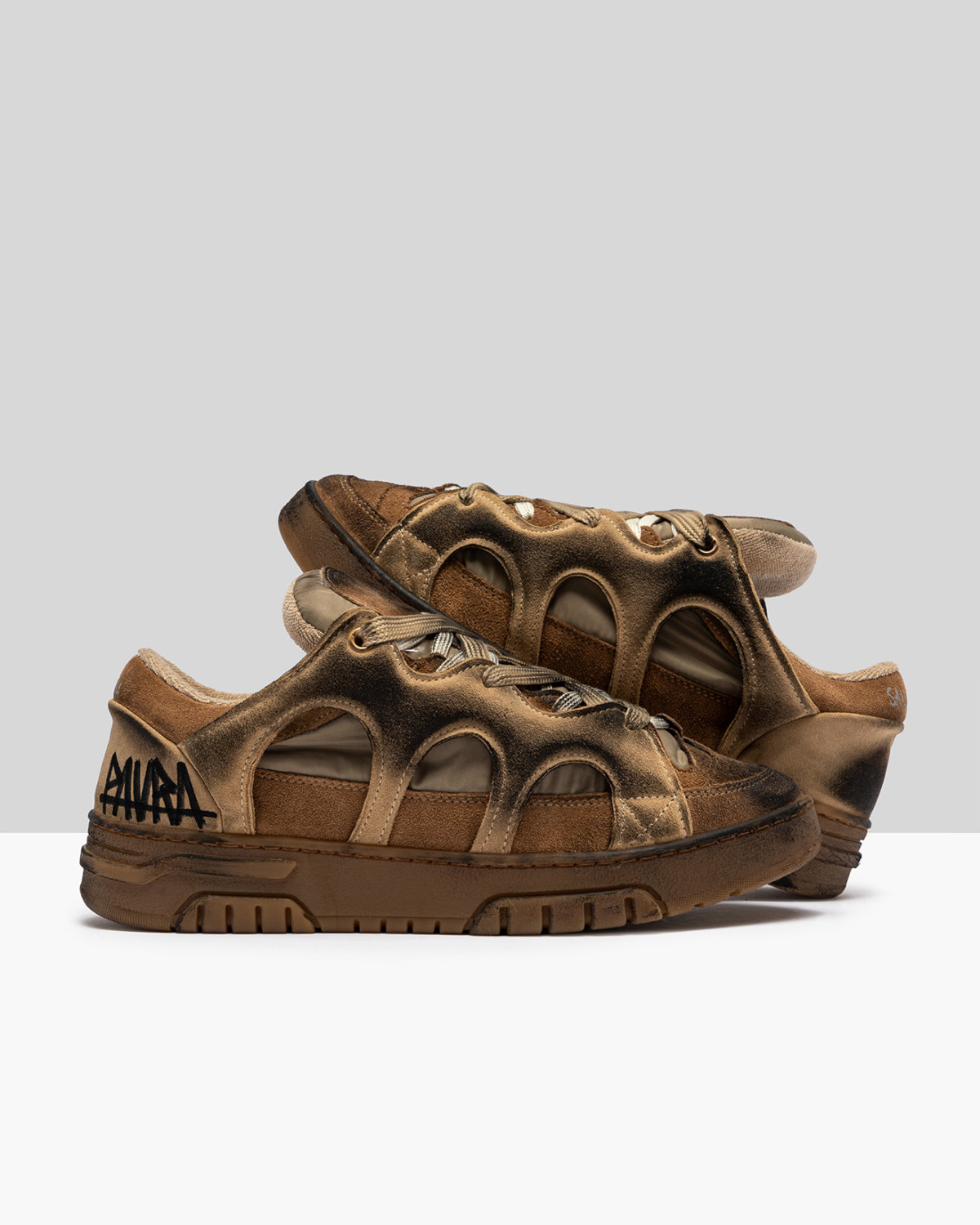 SANTHA: SANTHA MODEL 1 DESTROYED BEIGE-MUD
