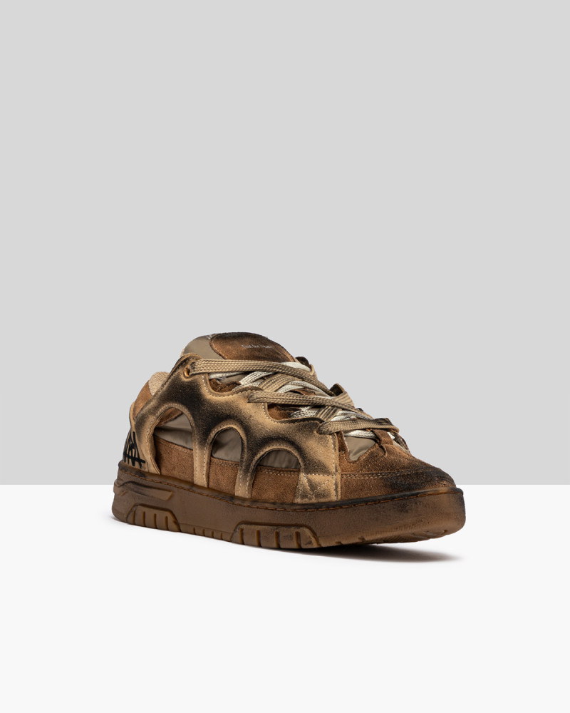SANTHA MODEL 1 DESTROYED BEIGE-MUD