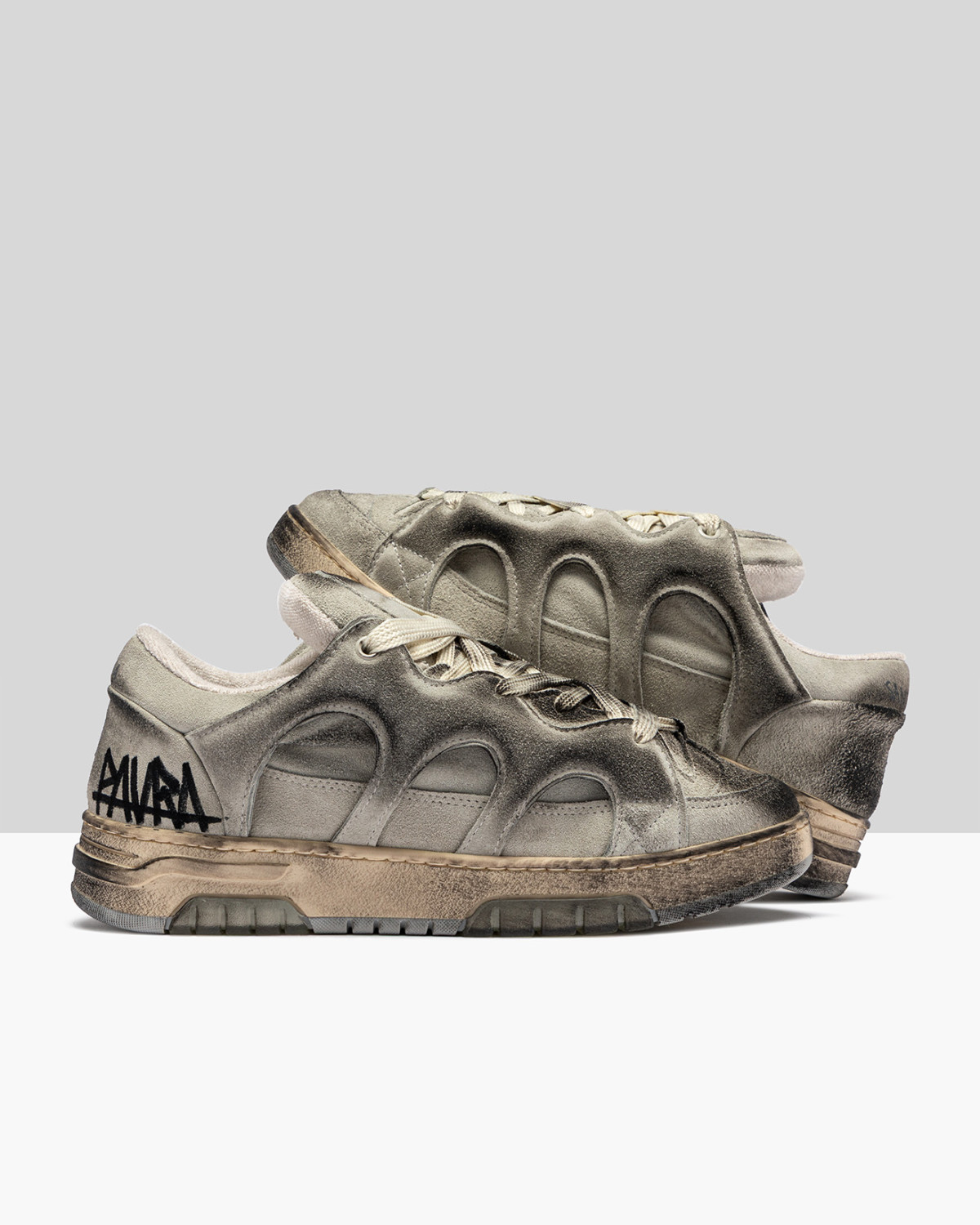 SANTHA: SANTHA MODEL 1 DESTROYED LIGHT GRAY
