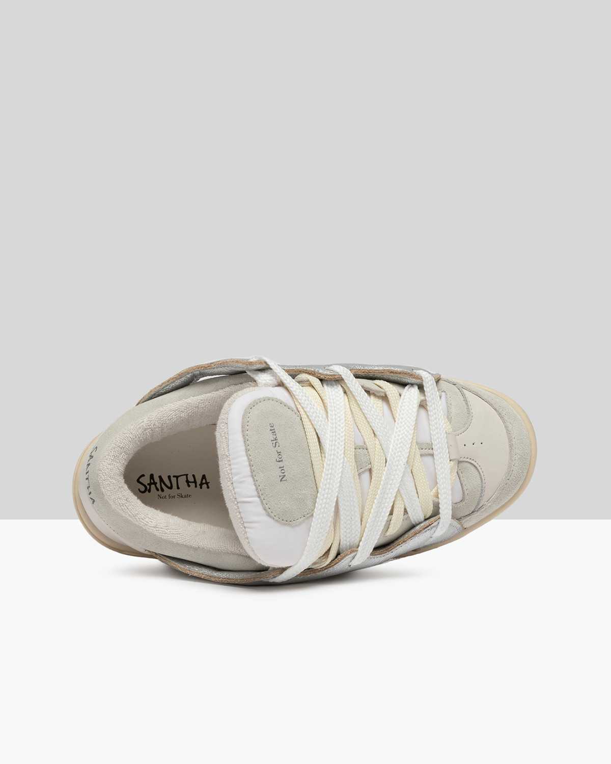 SANTHA: SANTHA MODEL 1 LAMINATED SILVER