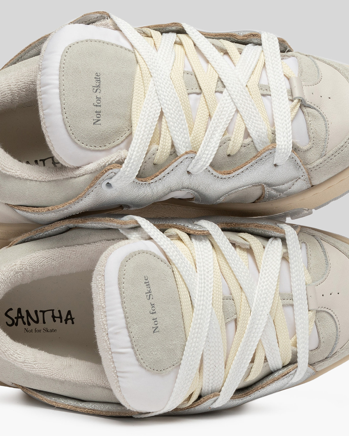 SANTHA: SANTHA MODEL 1 LAMINATED SILVER