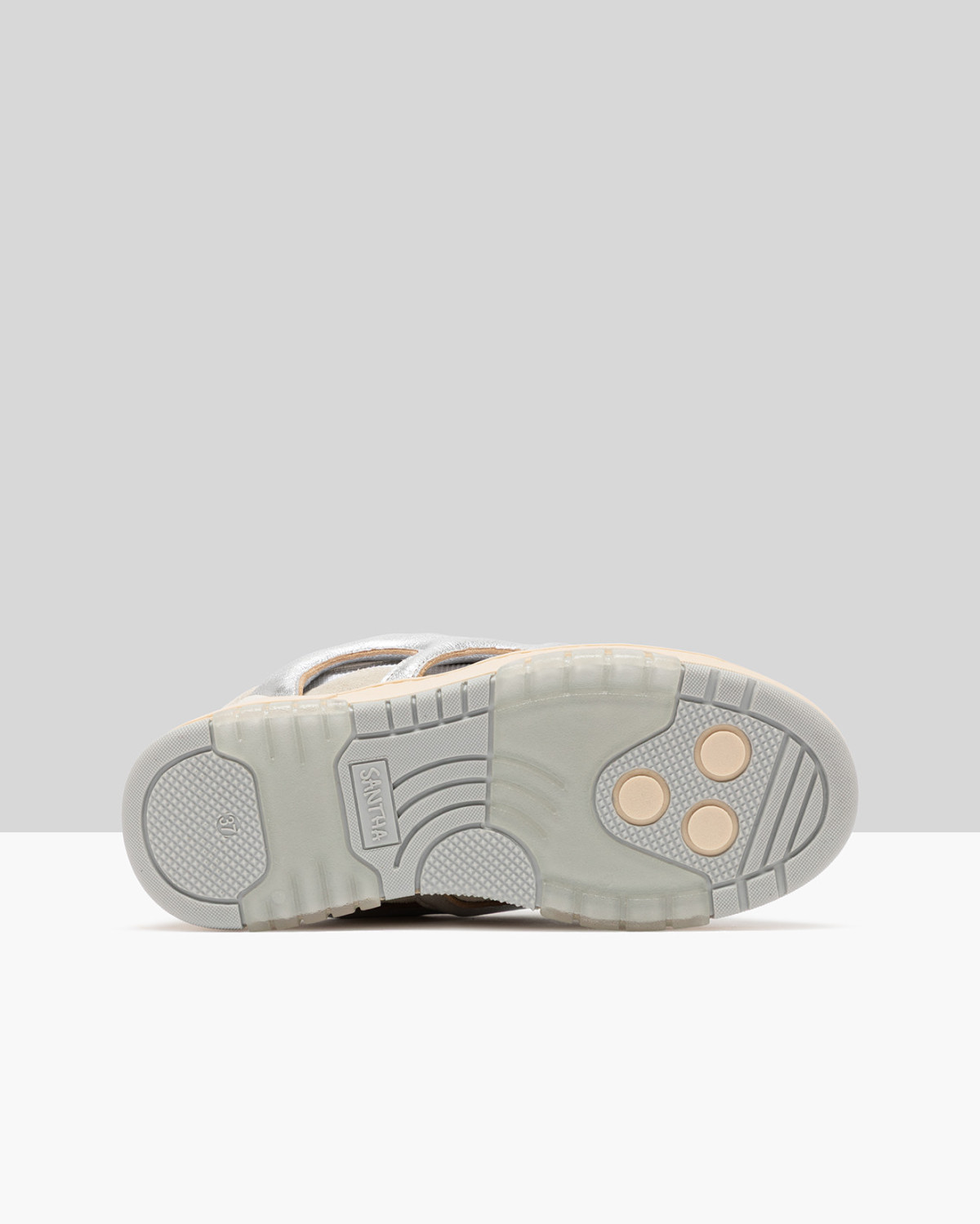 SANTHA: SANTHA MODEL 1 LAMINATED WHITE-SILVER