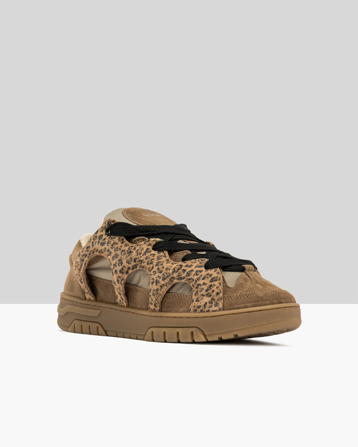 SANTHA: SANTHA MODEL 1 MACU BEIGE-LEOPARD