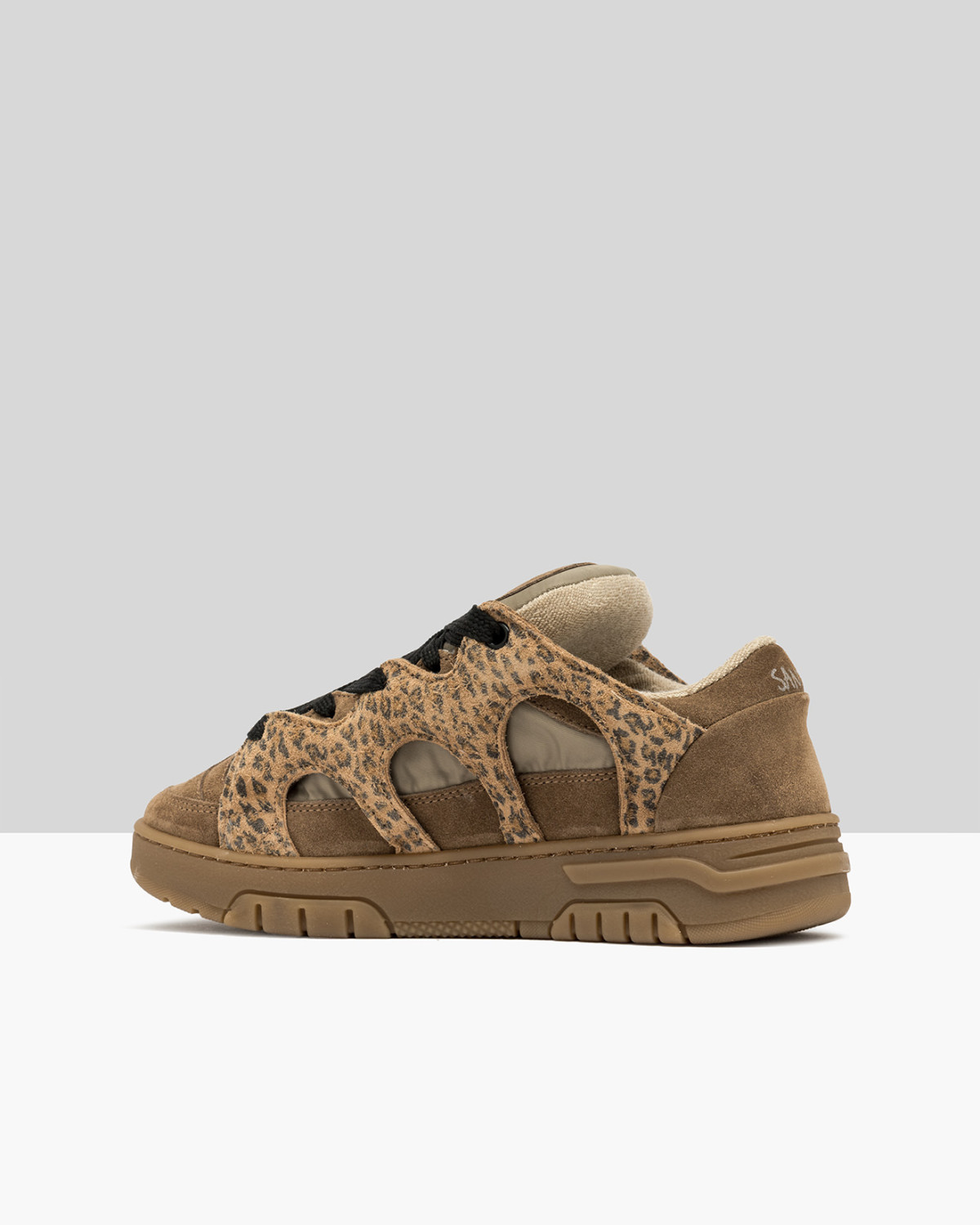 SANTHA: SANTHA MODEL 1 MACU BEIGE-LEOPARD