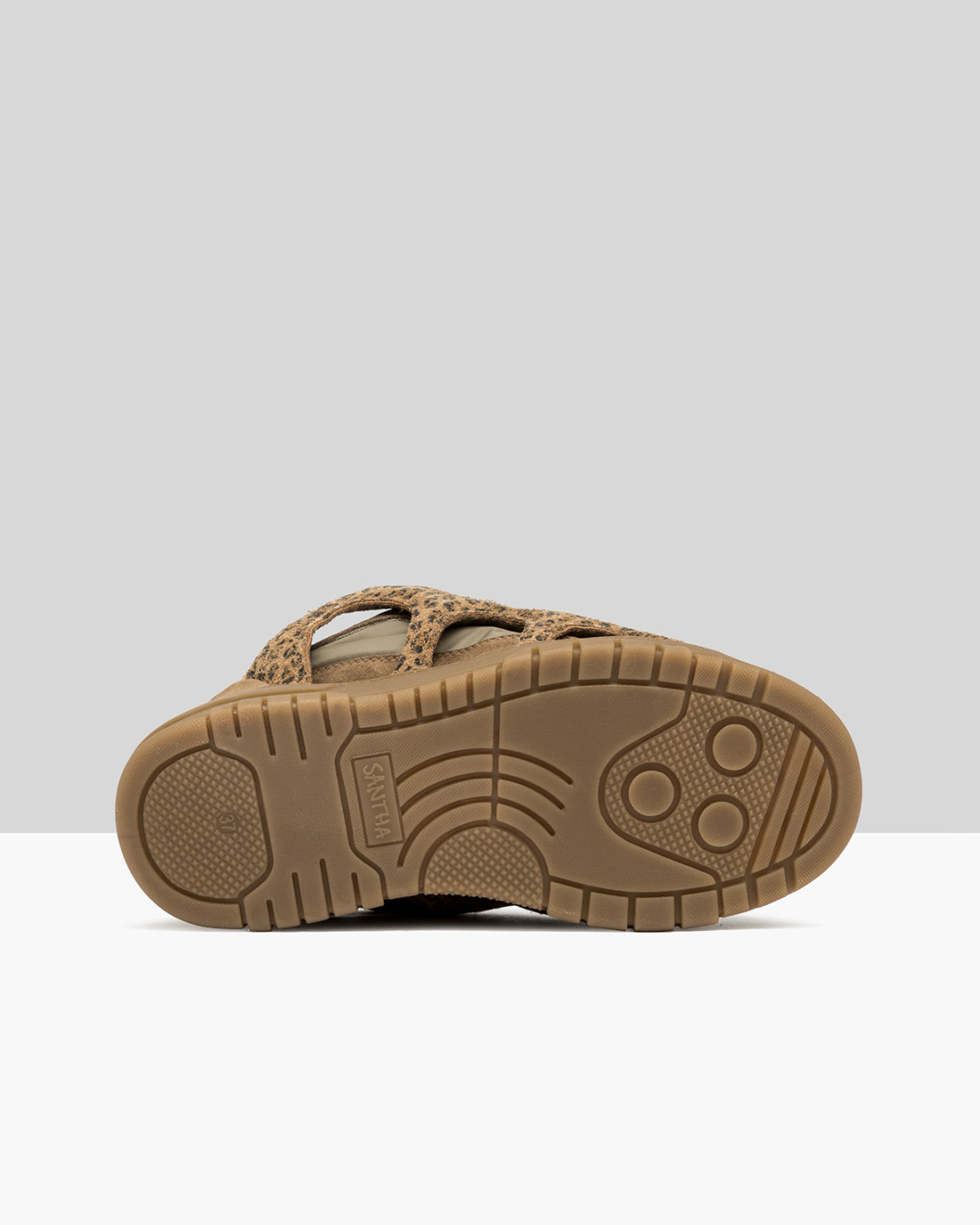 SANTHA: SANTHA MODEL 1 MACU BEIGE-LEOPARD