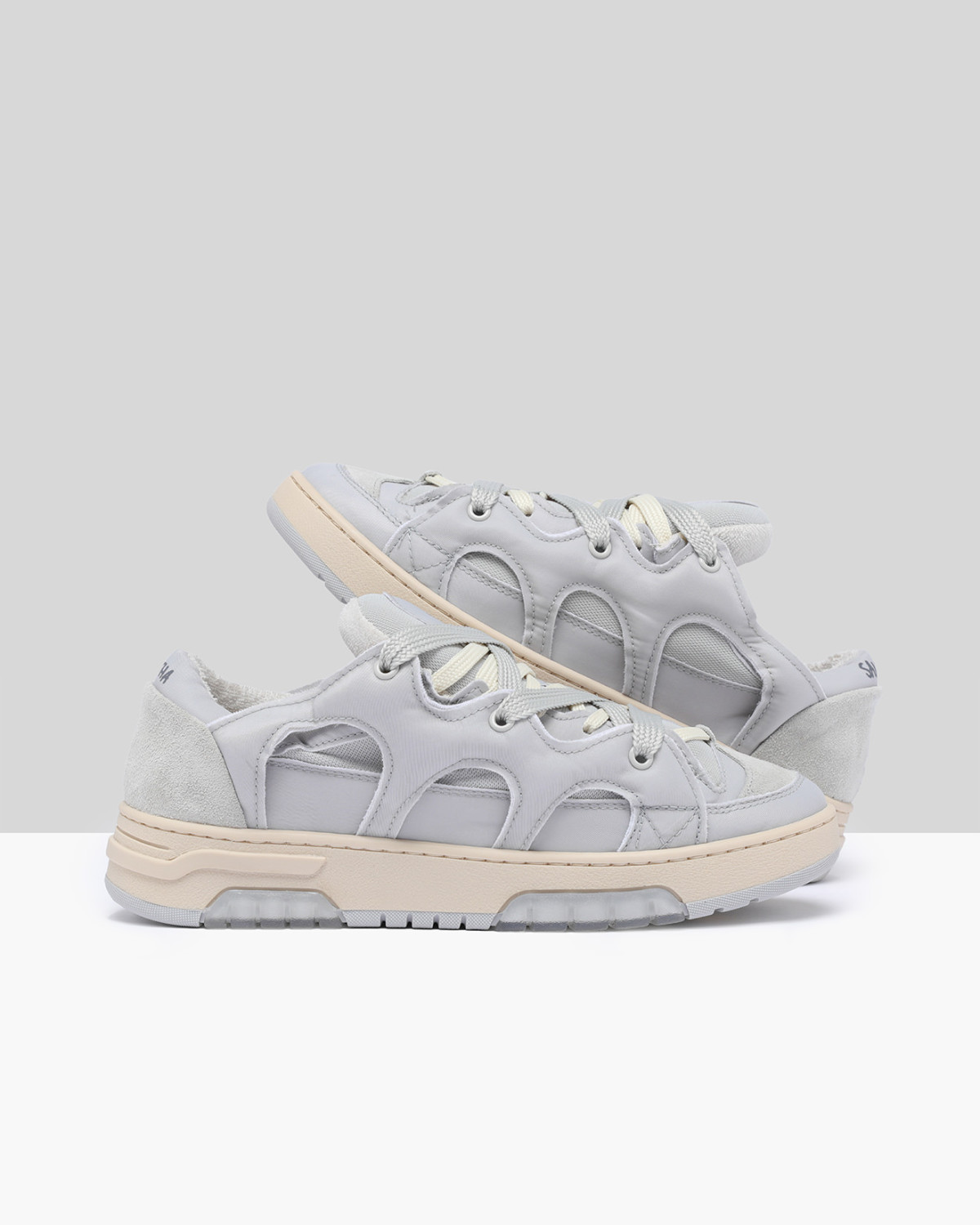SANTHA: SANTHA MODEL 1 NYLON LIGHT GRAY