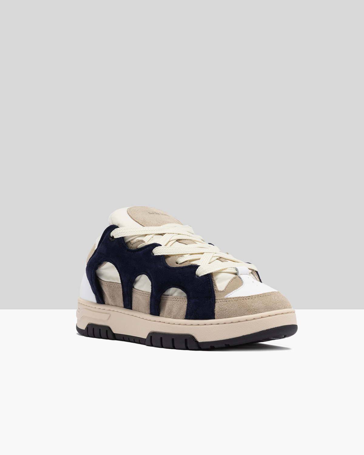 SANTHA: SANTHA MODEL 1 ORIGINAL CREAM-NAVY