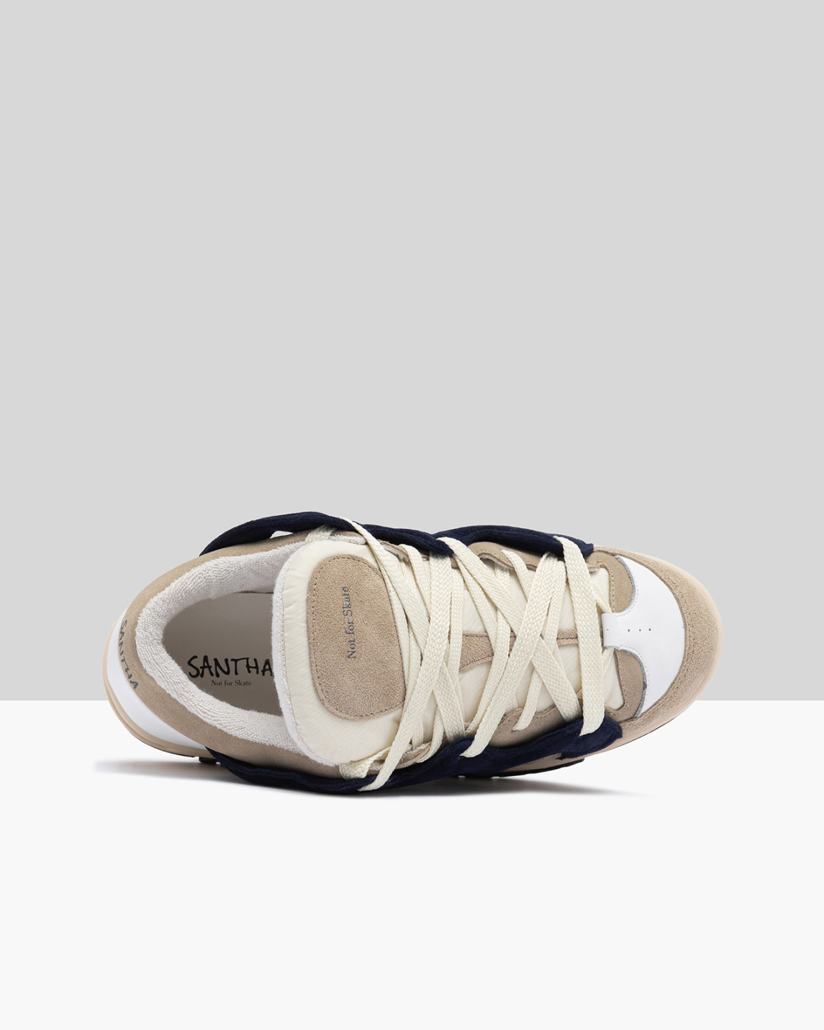 SANTHA: SANTHA MODEL 1 ORIGINAL CREAM-NAVY