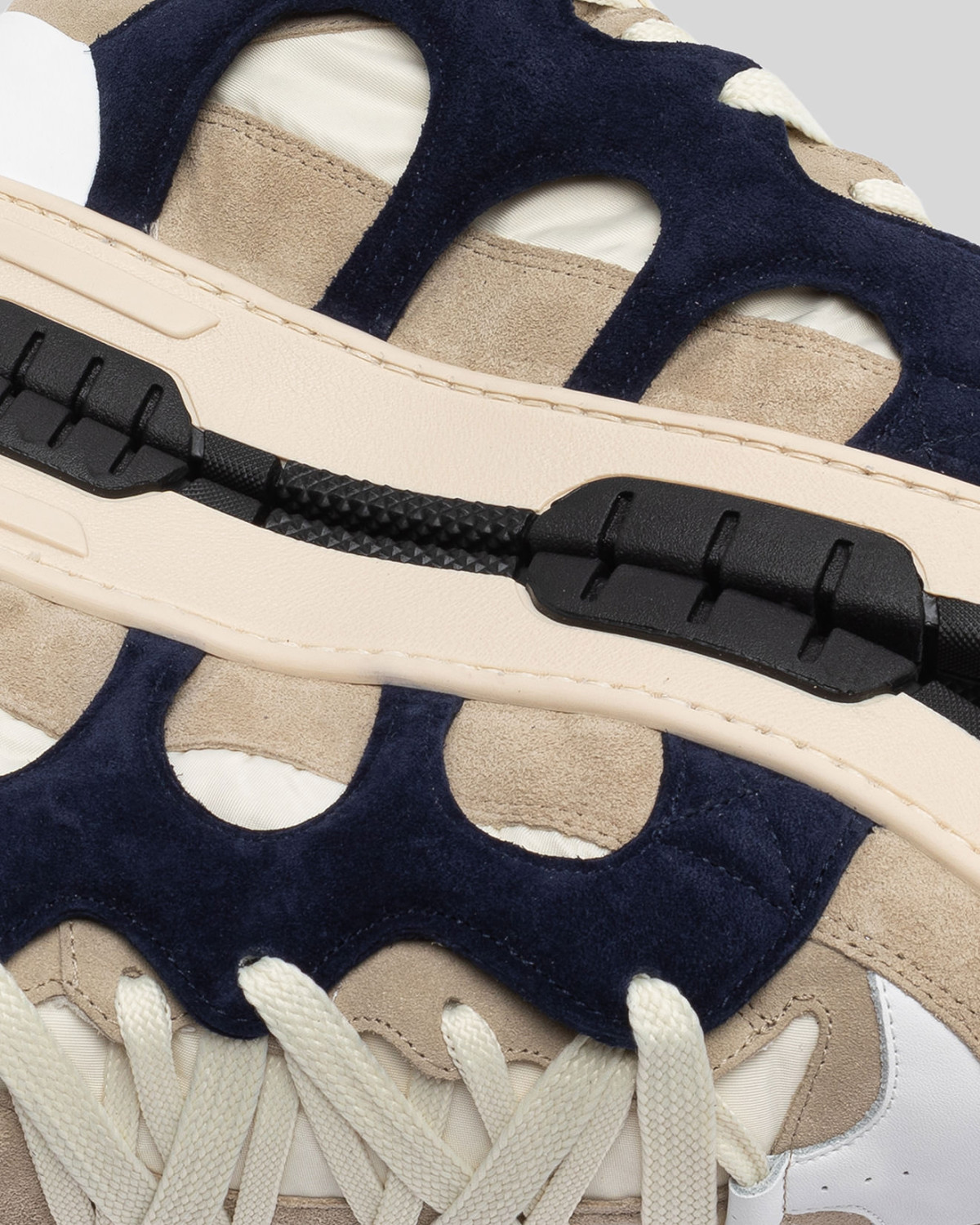 SANTHA: SANTHA MODEL 1 ORIGINAL CREAM-NAVY