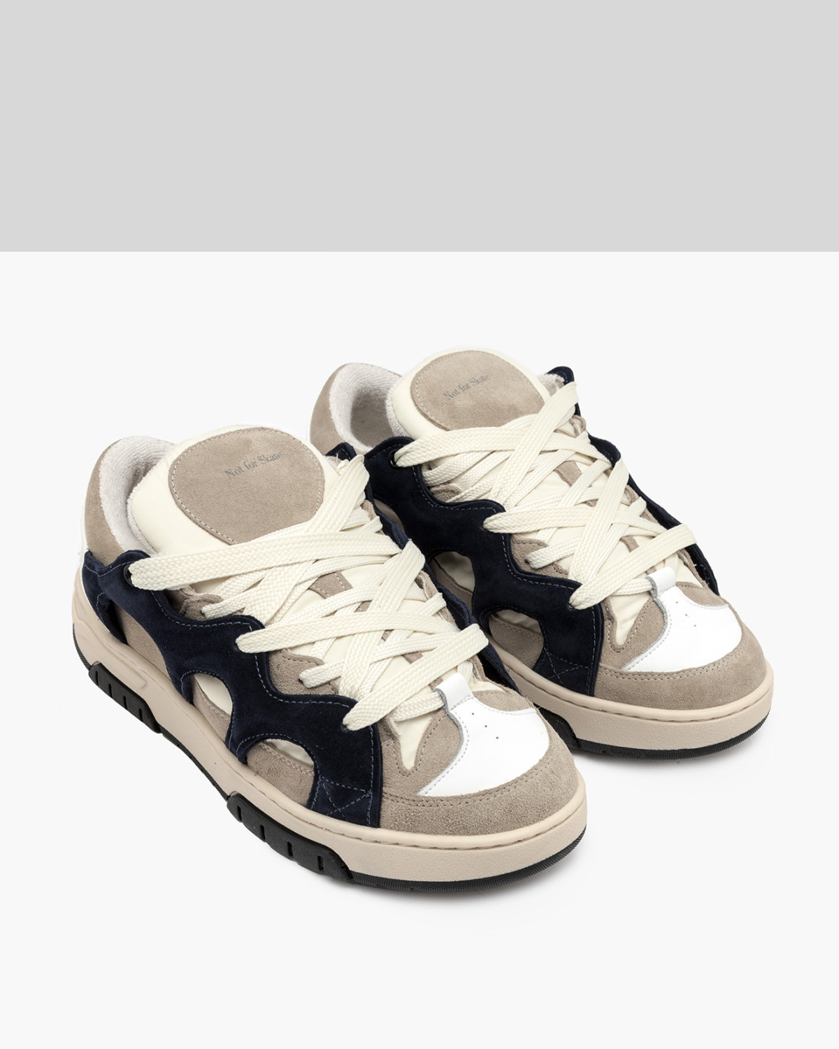 SANTHA: SANTHA MODEL 1 ORIGINAL CREAM-NAVY