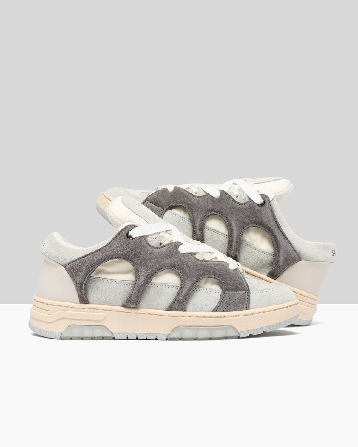 SANTHA: SANTHA MODEL 1 ORIGINAL CREAM-SOLID GREY