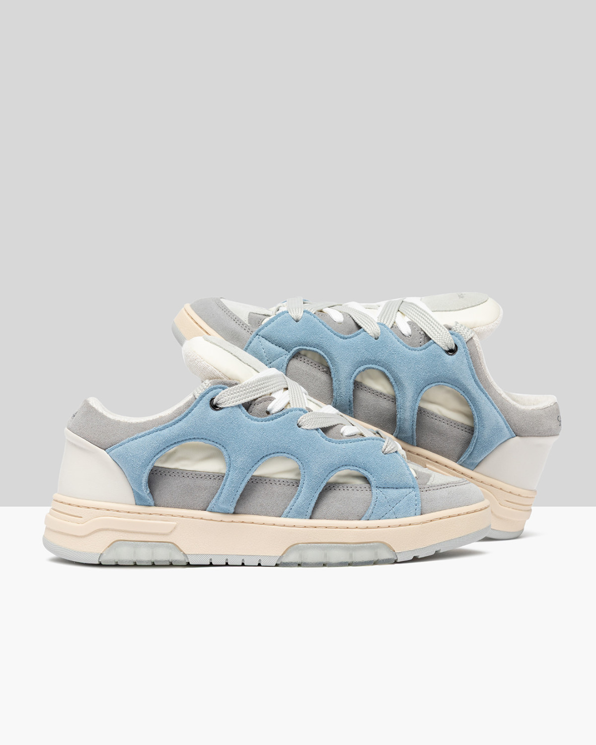 SANTHA: SANTHA MODEL 1 ORIGINAL GREY-LIGHT BLUE