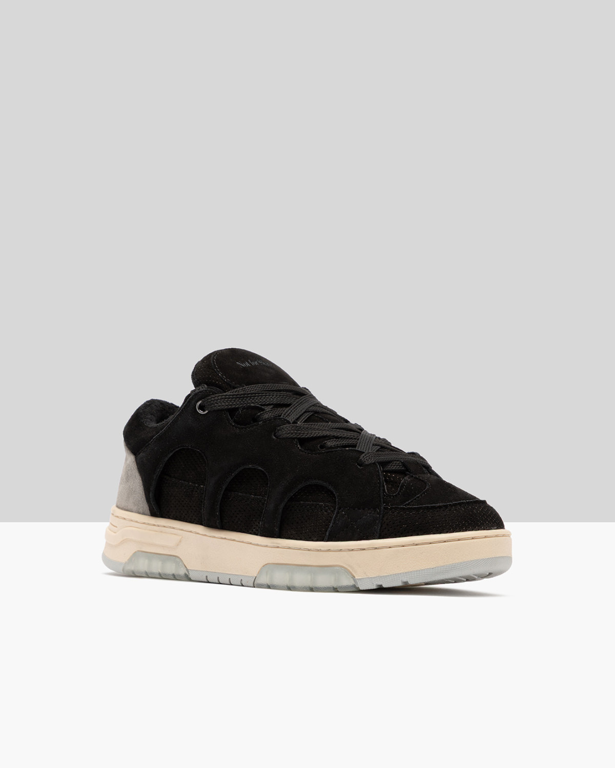 SANTHA: SANTHA MODEL 1 PERFORATED BLACK