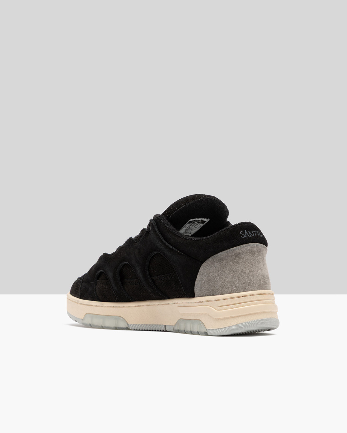 SANTHA: SANTHA MODEL 1 PERFORATED BLACK