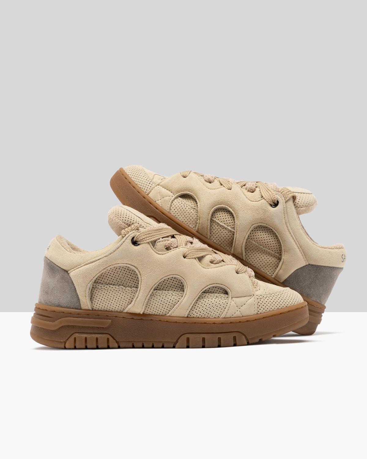 SANTHA: SANTHA MODEL 1 PERFORATED NUDE